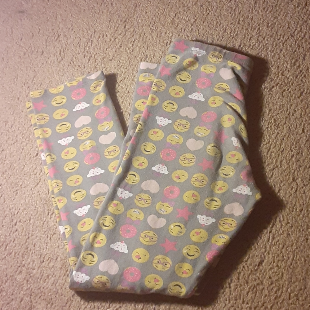 Emoji leggings in good condition